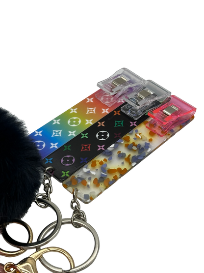 Baddie Card clips